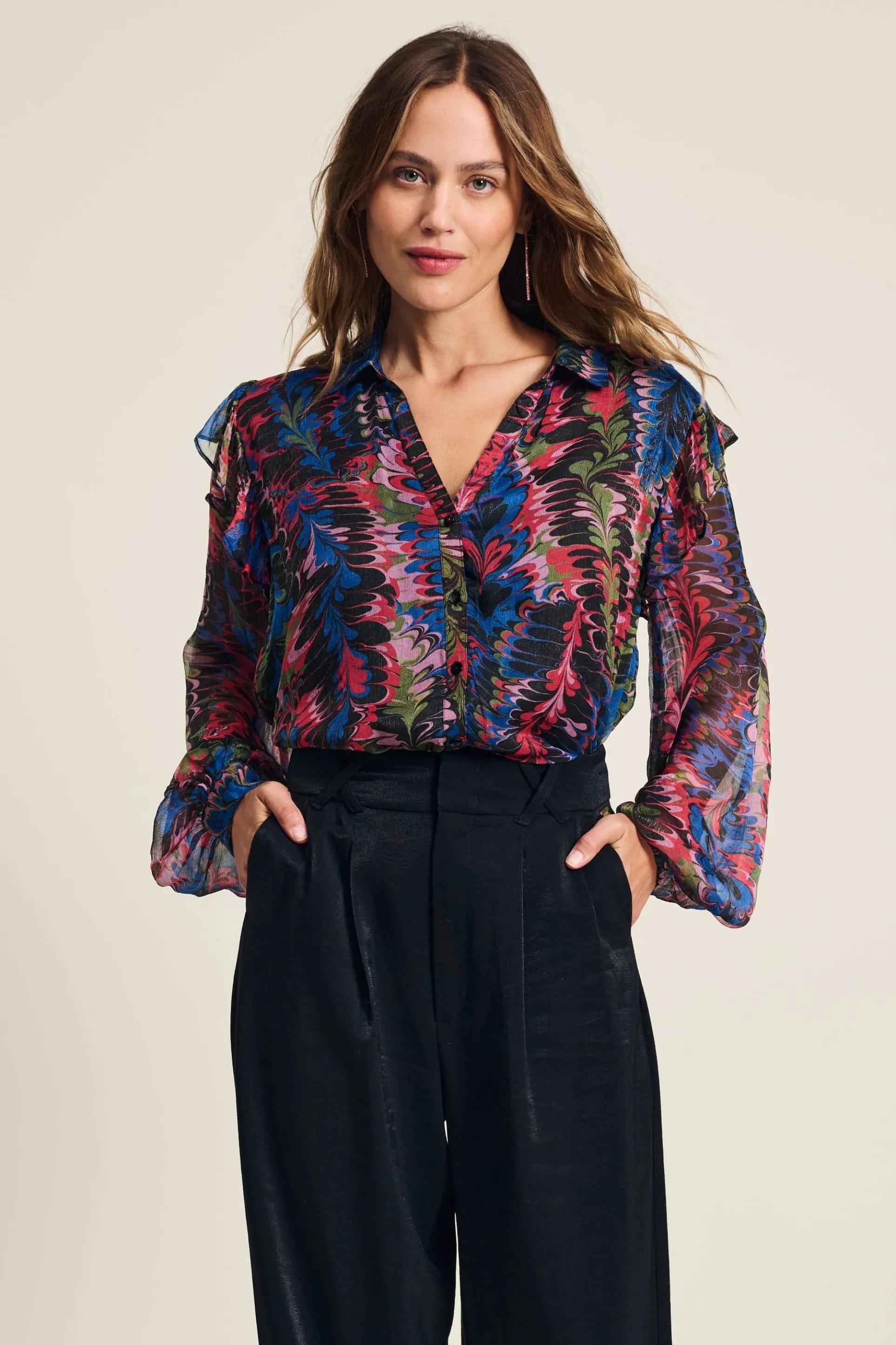 BLOUSE Animal Paradise