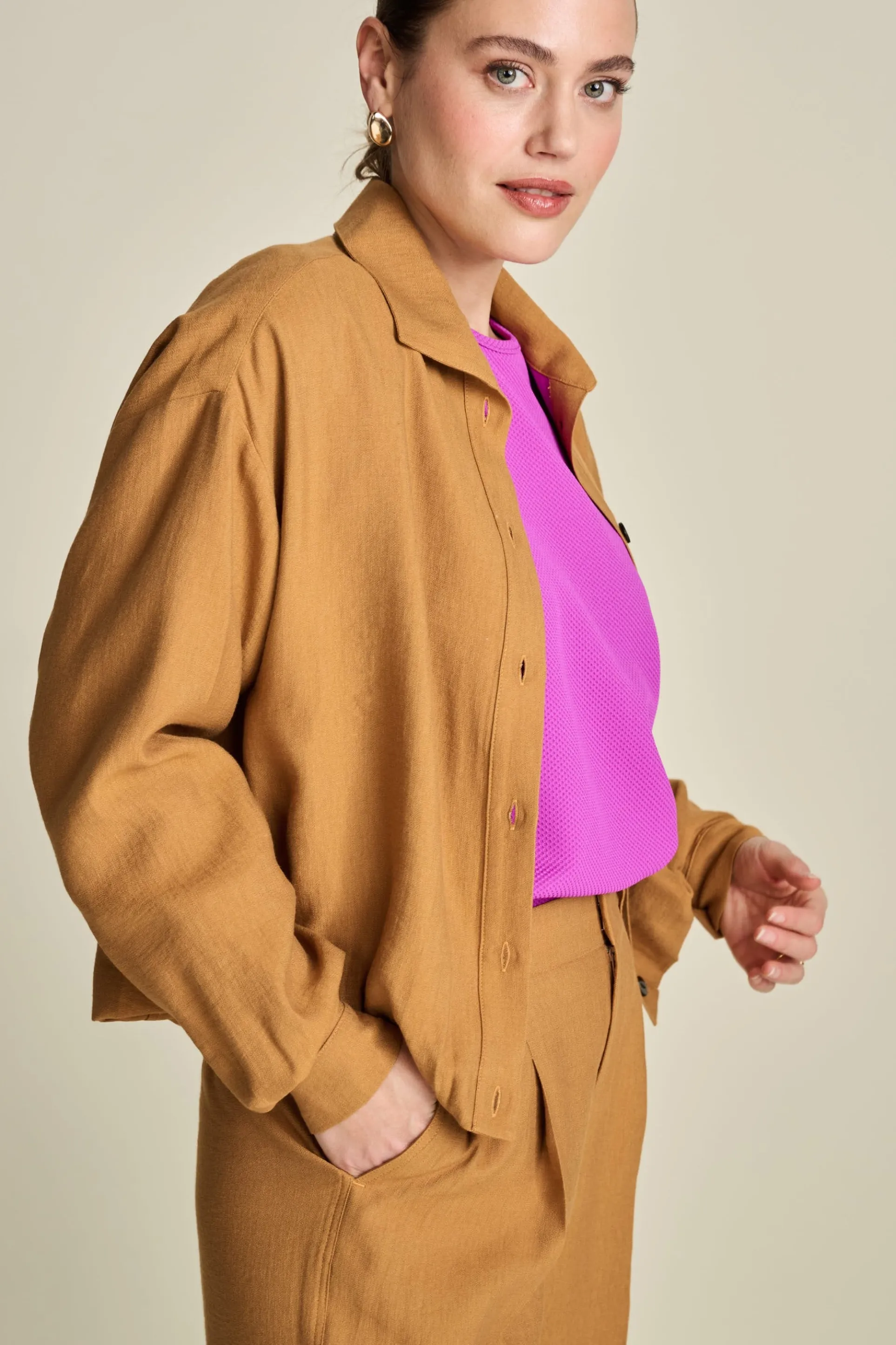 BLOUSE Sugar Brown