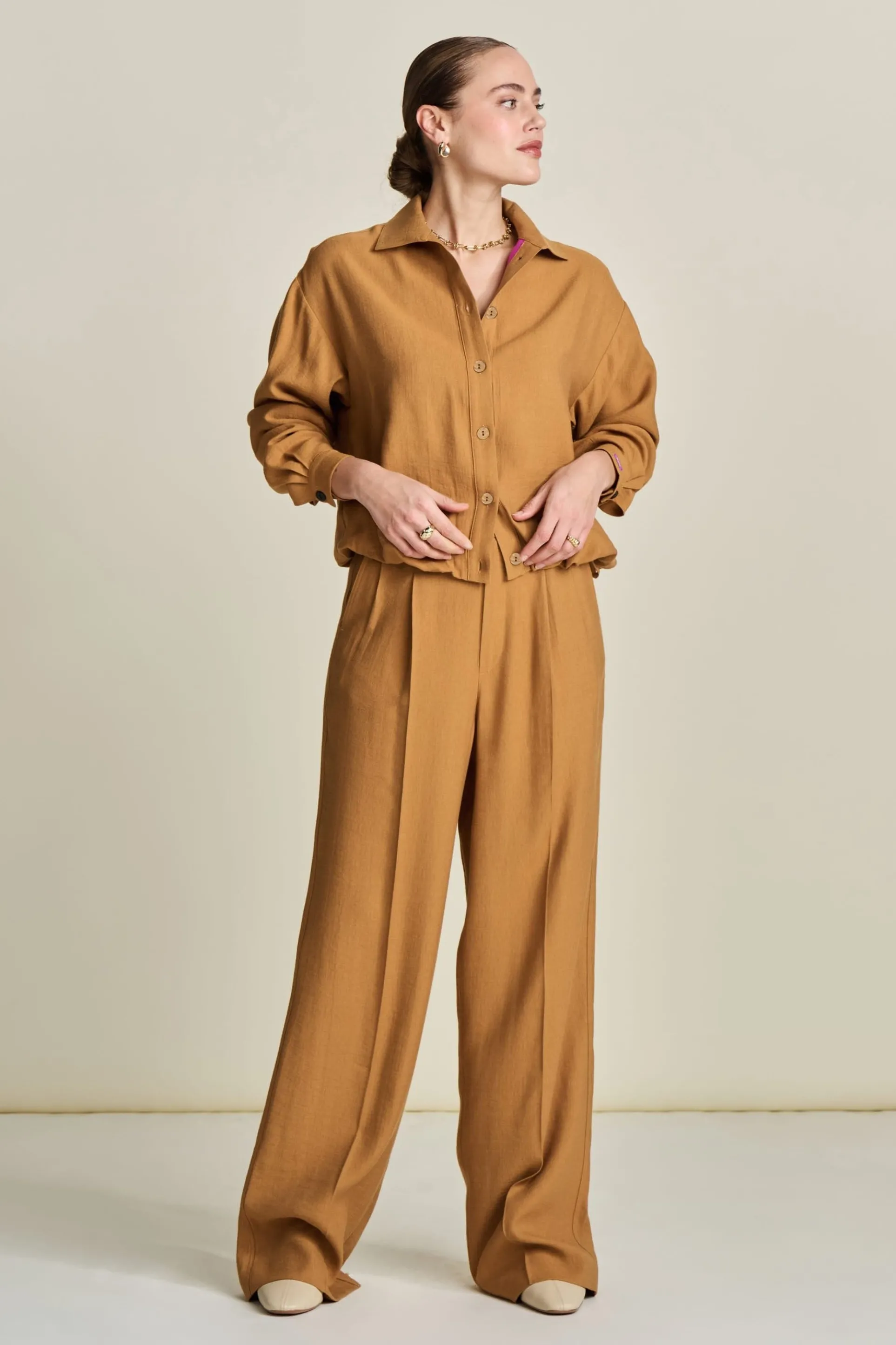 BLOUSE Sugar Brown