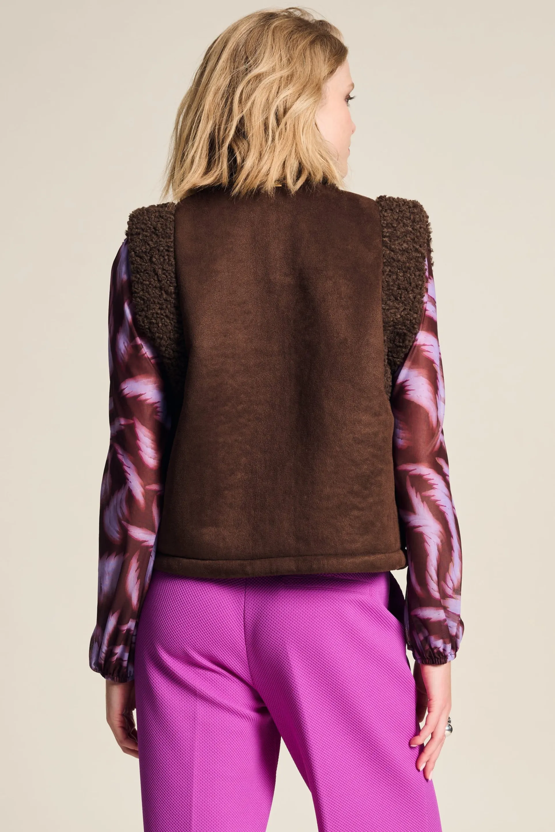 GILET Lammy Brown