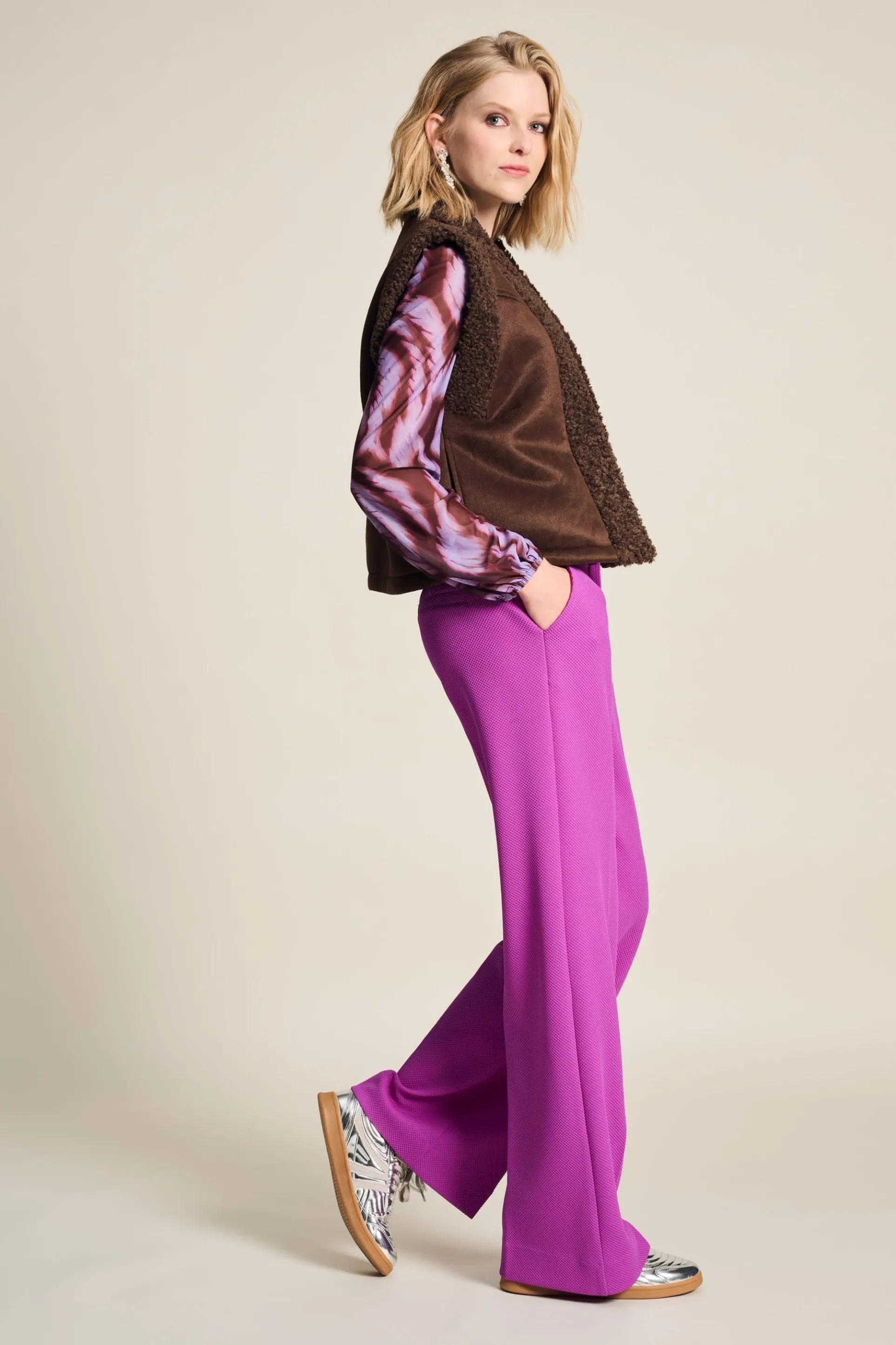 GILET Lammy Brown