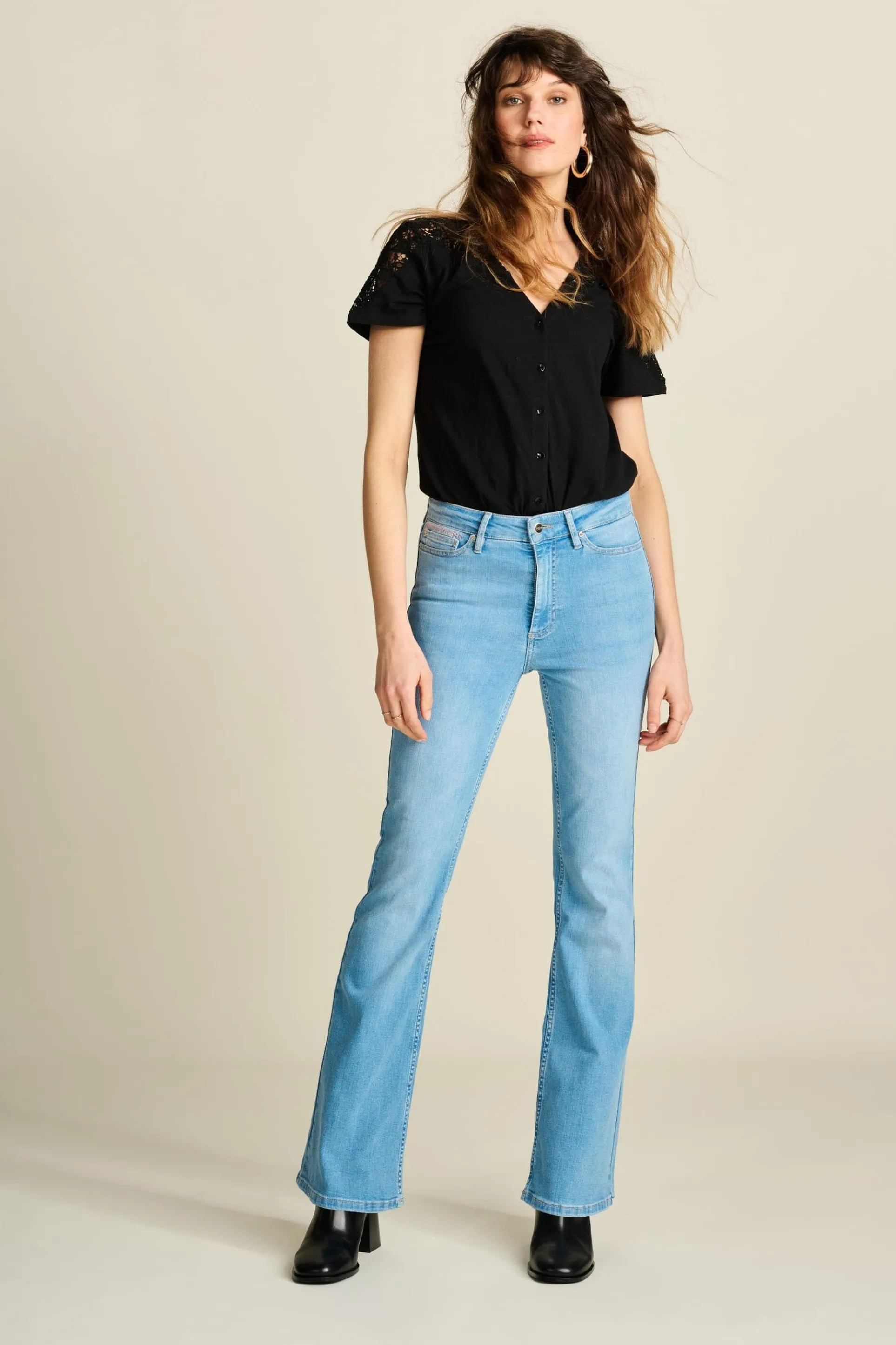 JEANS Esmee Flare Light Blue